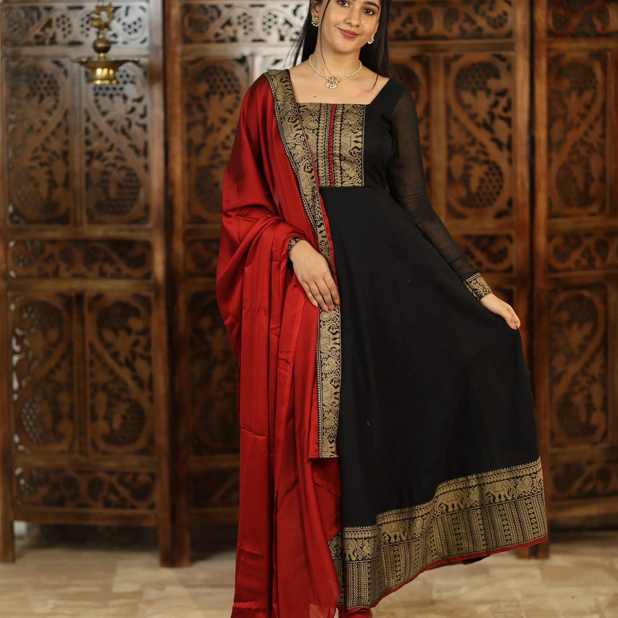 Mahiya Pure Cotton Anarkali