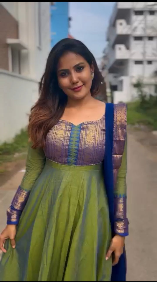 Back With Our Signature Cotton Anarkalis