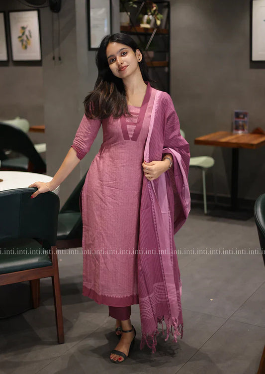 Pink Sapphire Salwar Suit